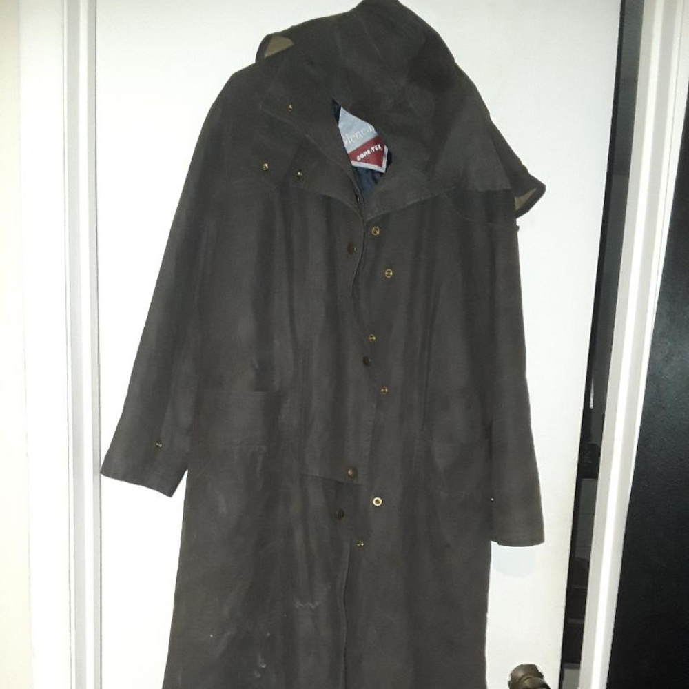 BROWN DUSTER JACKET/COAT/LOWRIDER